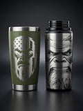 Sasquatch Legend 20oz Tumbler - Pacific Northwest Bigfoot Engraved